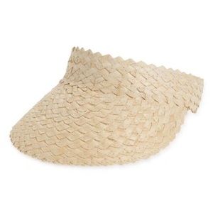 Treasure & Bond Woven Paper Straw Sun Visor